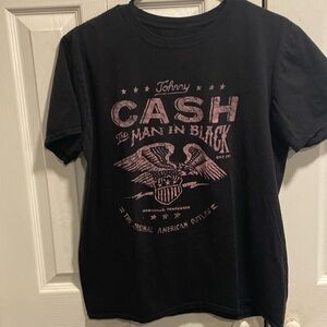 Mens Johnny Cash Tee